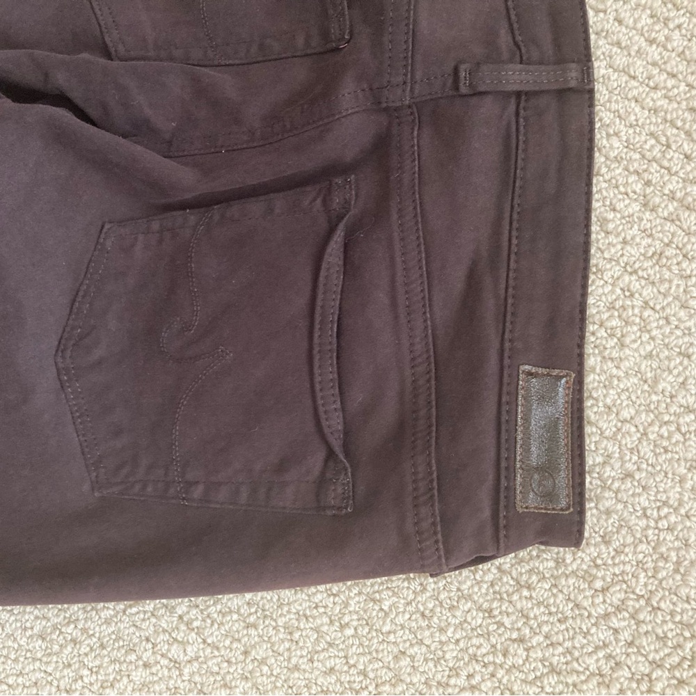 Adriano Goldschmied Black The Prima Cigarette Leg Skinny Jeans Pants Size 29R - Picture 9 of 10